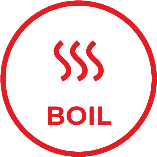 Boil Hot Water 95C 100C